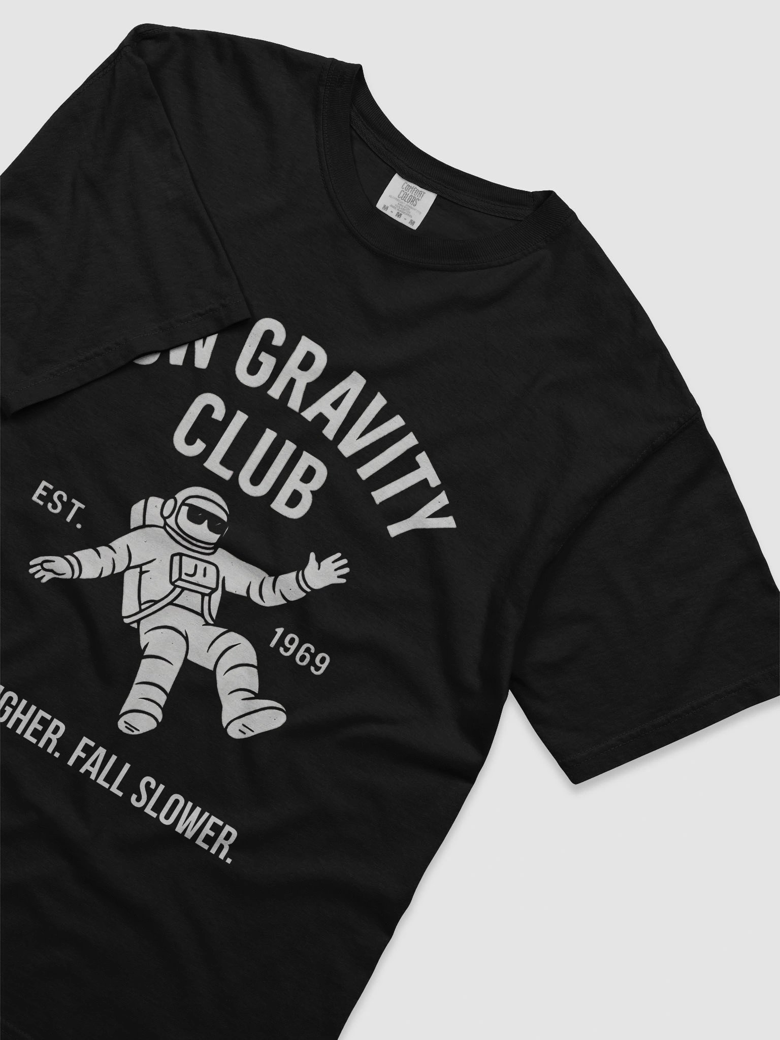 Low Gravity Club T-Shirt – Retro Astronaut Space Tee | Moon Landing 1969 Shirt product image (3)
