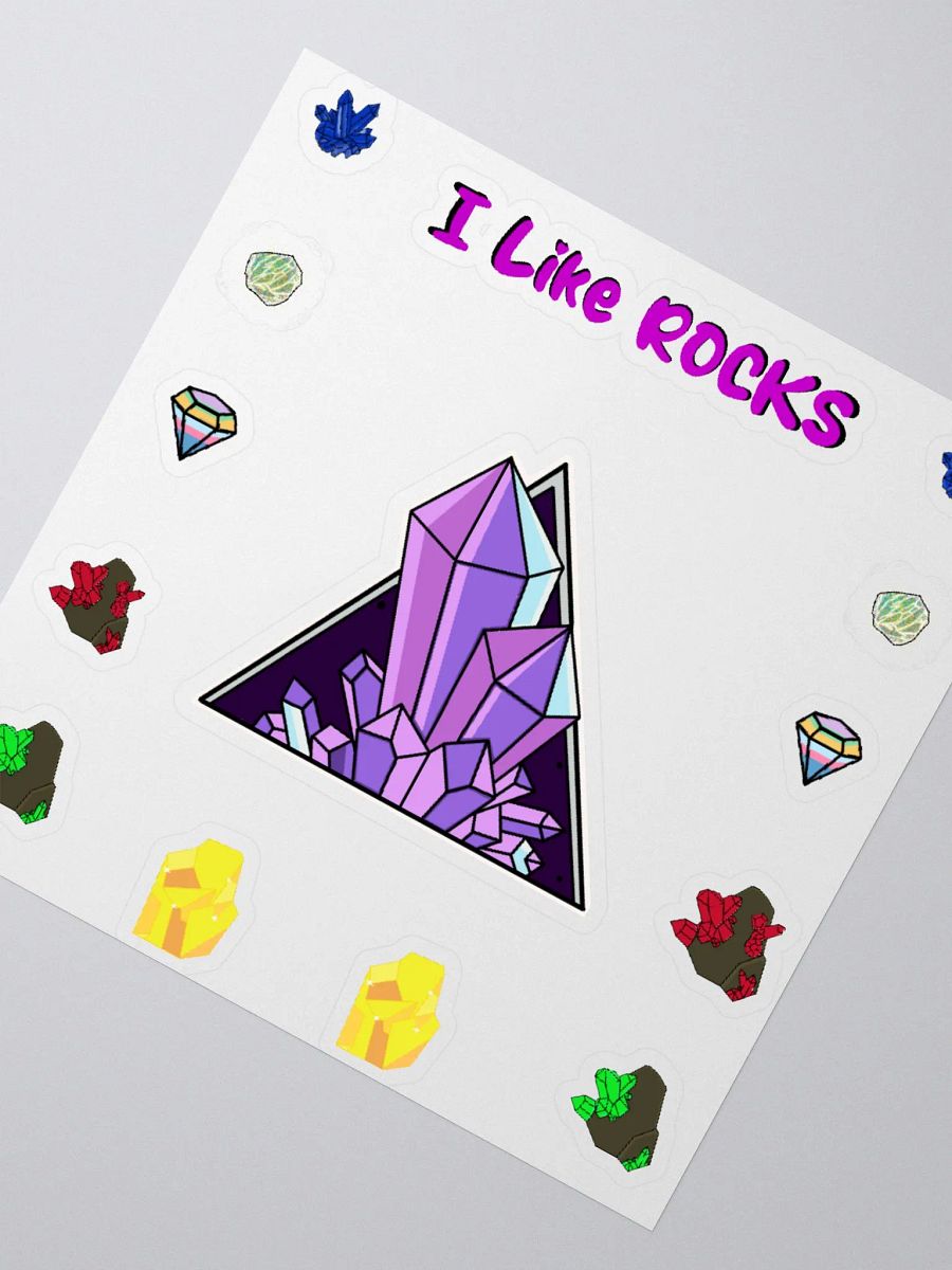 I Like Rocks Variety stickers product image (6)