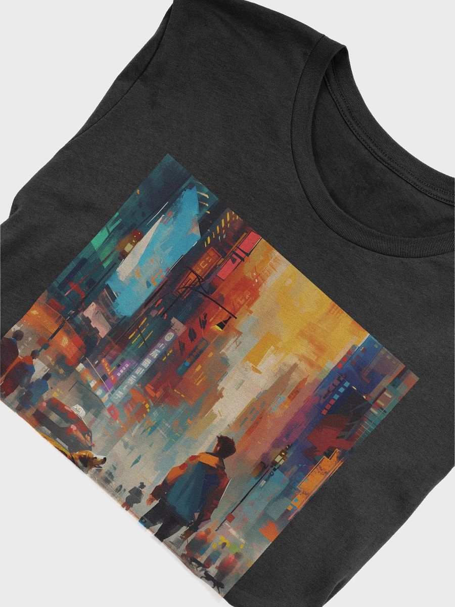 City Life Dog T-Shirt | Urban Adventure Dog Lover Tee | Modern Pet Owner Apparel product image (5)