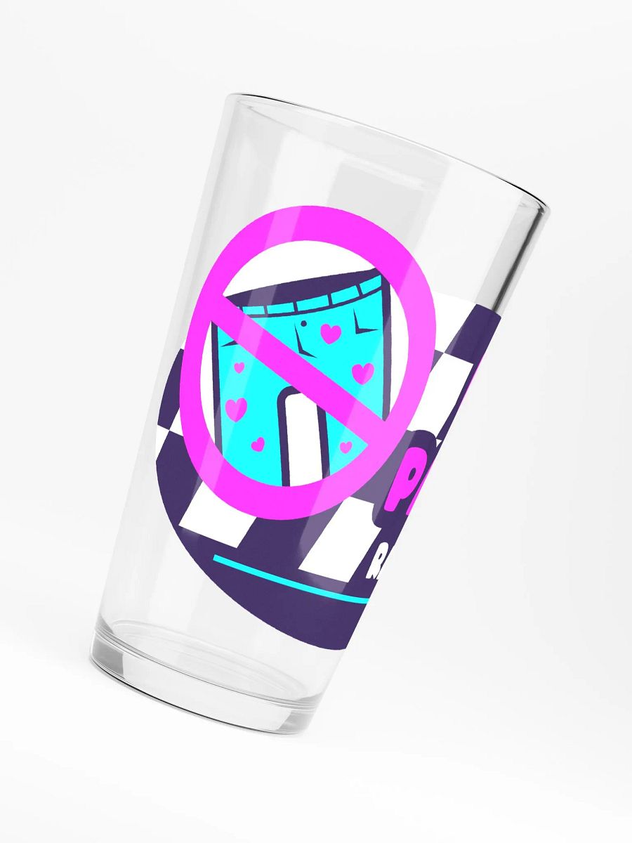 NO PANTS RACING PINT GLASS product image (6)