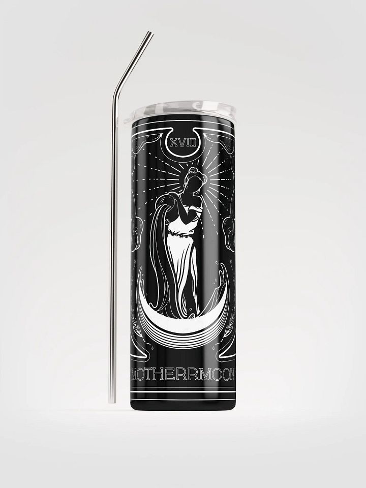 MM 𝖙𝖆𝖗𝖔𝖙 stainless steel tumbler w/ reusable straw product image (2)