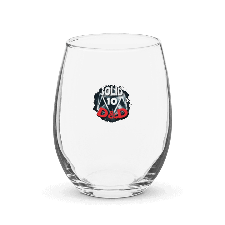 Solid10D&D Stemless Wine Glass product image (1)