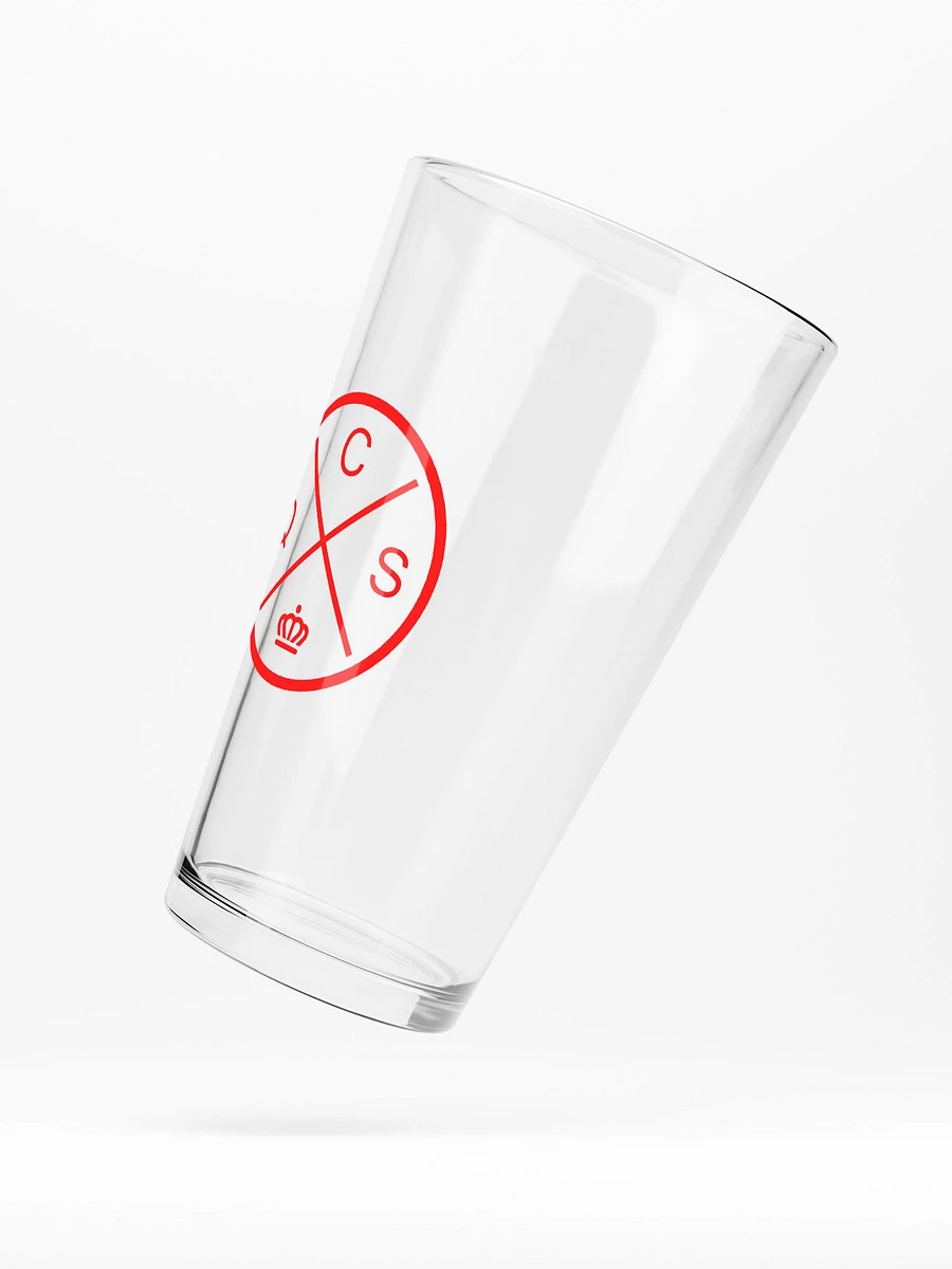 Red Logo Pint Glass product image (5)