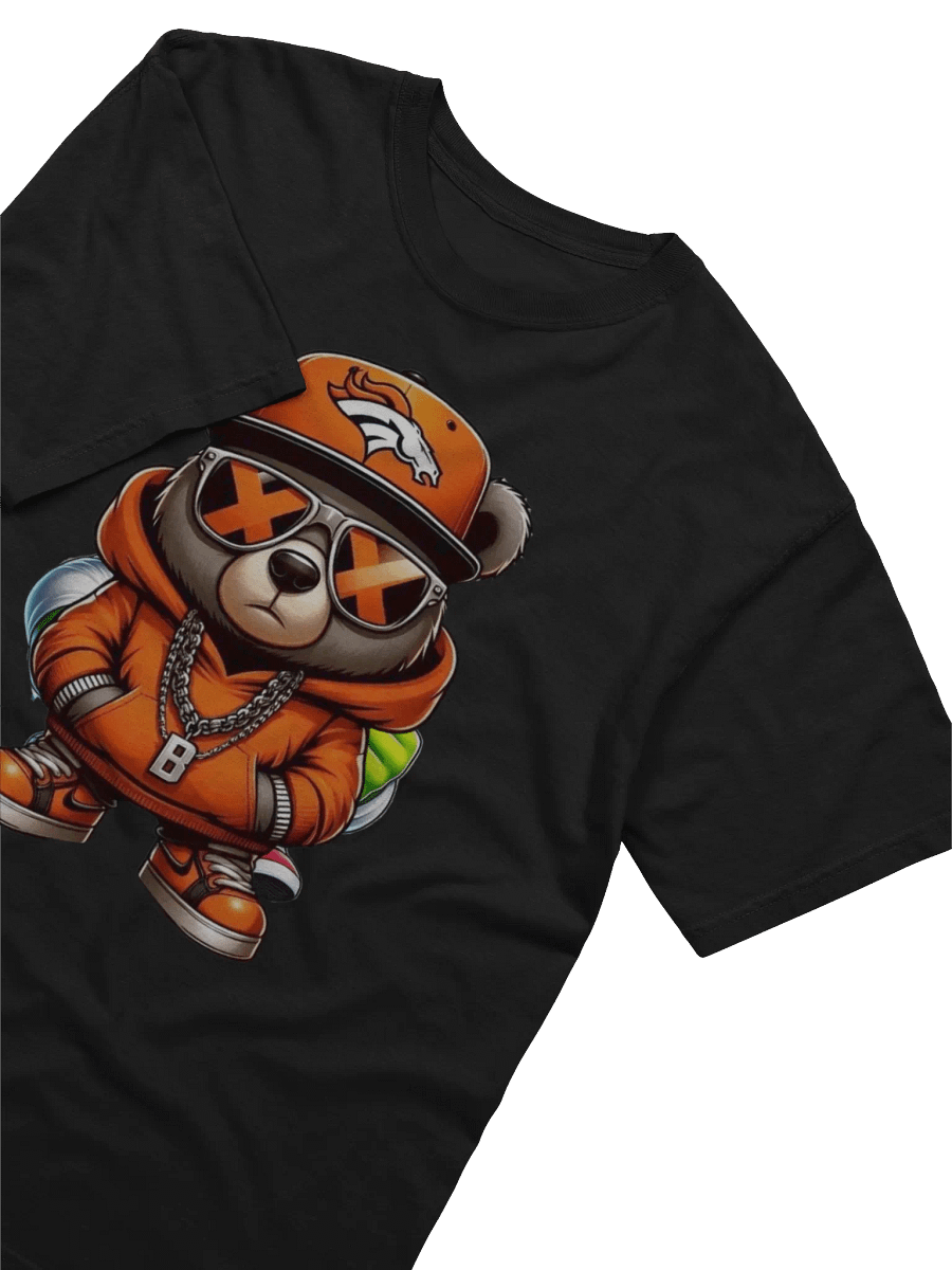 Bear Swag Orange Cap T-Shirt product image (12)