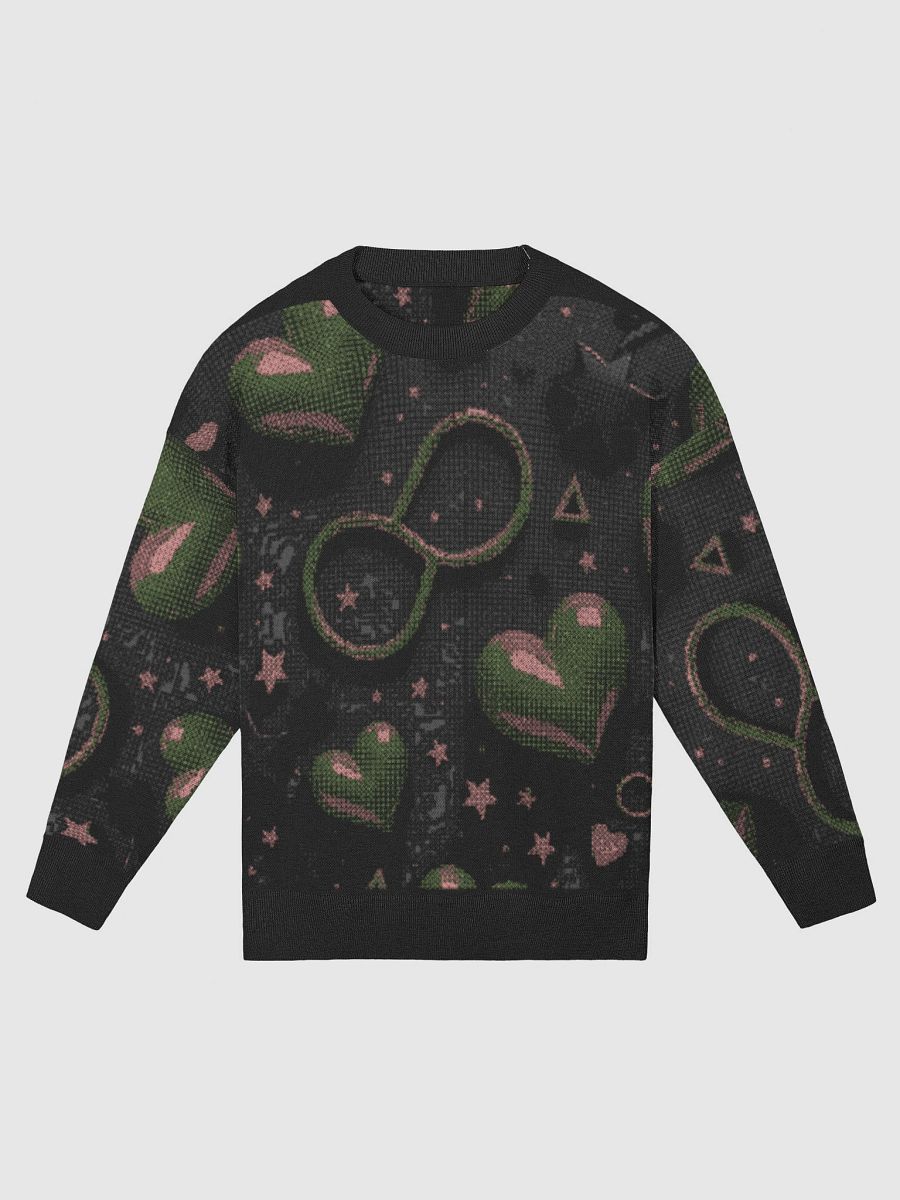 Stars Aligned Cardigan – True Love Celestial Sweater with Star & Heart Design | Romantic Gift for Men & Women product image (1)