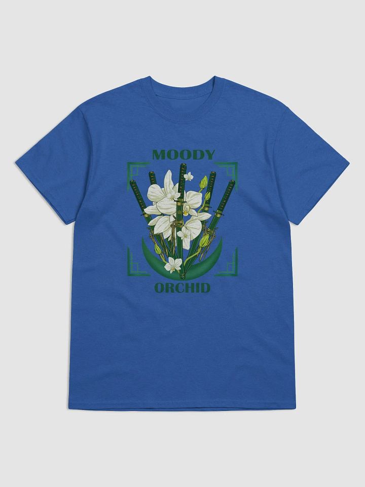 Green Japanese Katana & Orchids T-shirt product image (43)