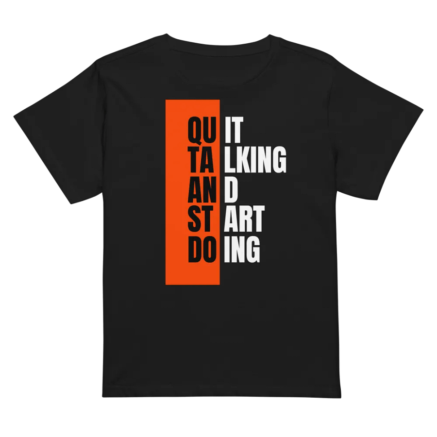 Quit Talking High-Waisted Tee product image (2)