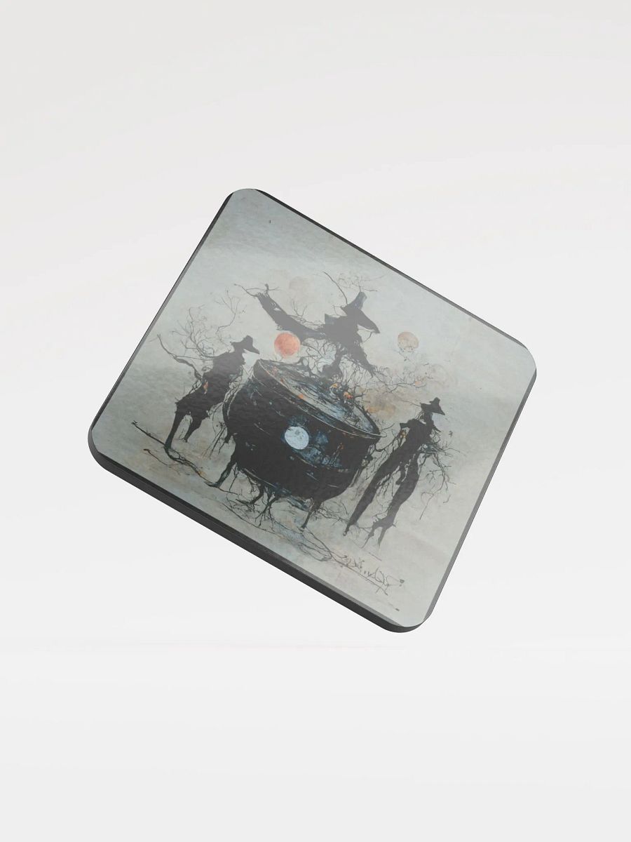 Enchanted Cauldron Cork Coaster product image (1)