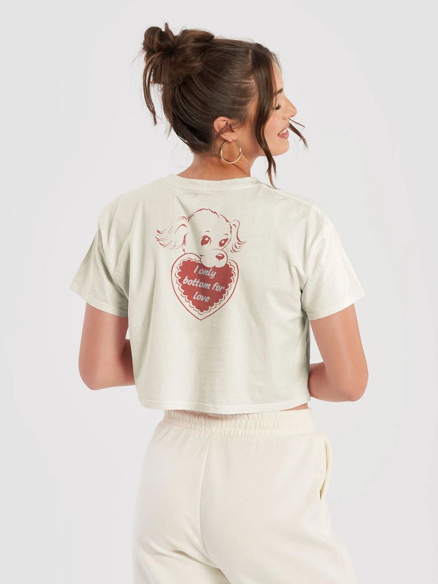I Only Bottom for Love Crop Double-Sided product image (23)