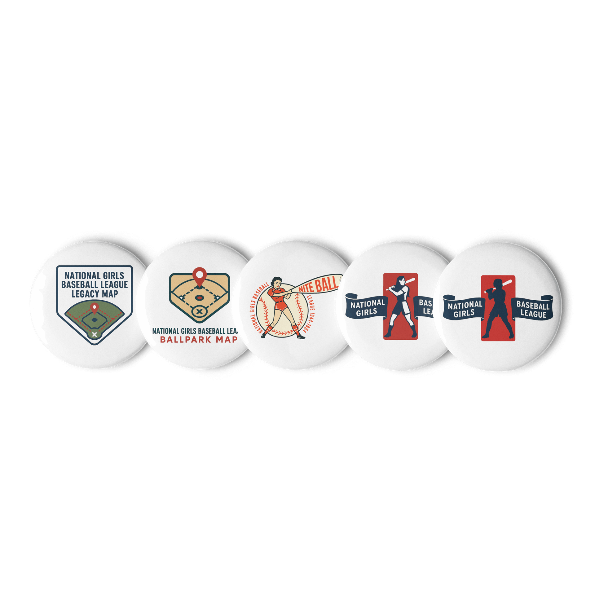 NGBL Legacy Collection Set of Pin Buttons product image (1)