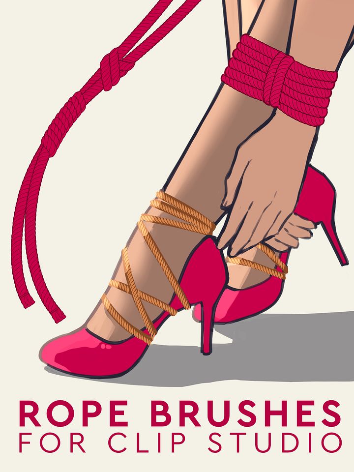Soushiyo's Rope Brushes for Clip Studio product image (1)