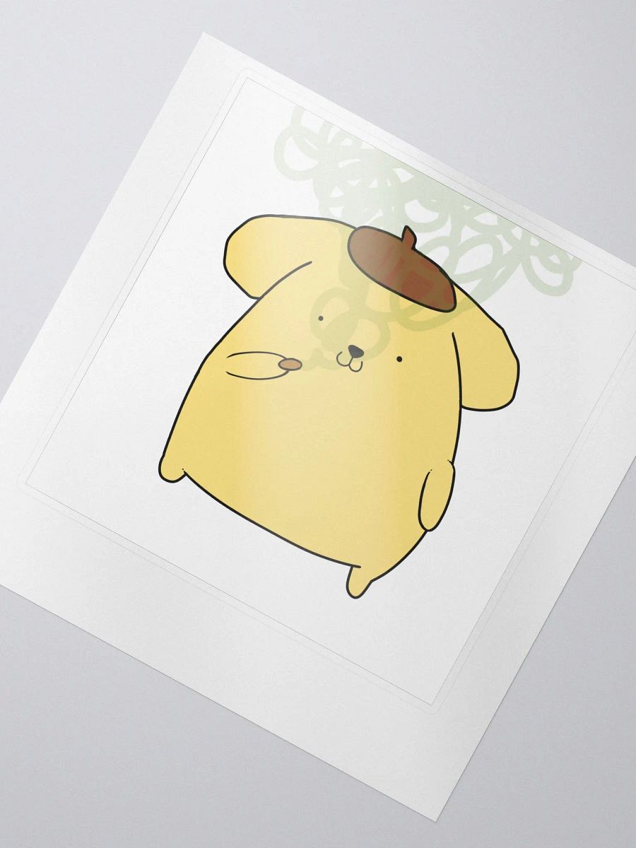 Pompompurin Sanrio Smoking Sticker product image (2)