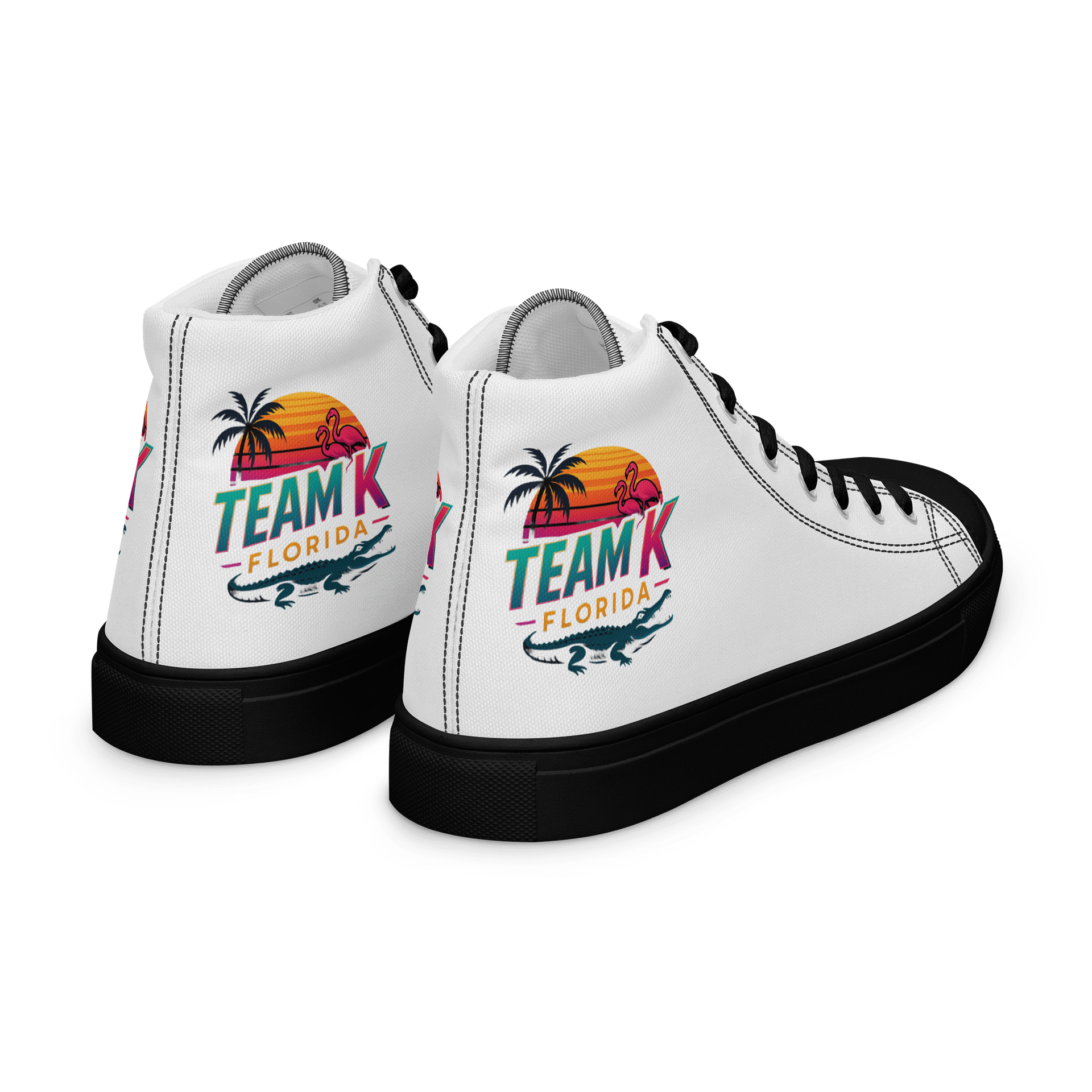 Team K Florida Women's High Top Canvas Shoes product image (7)