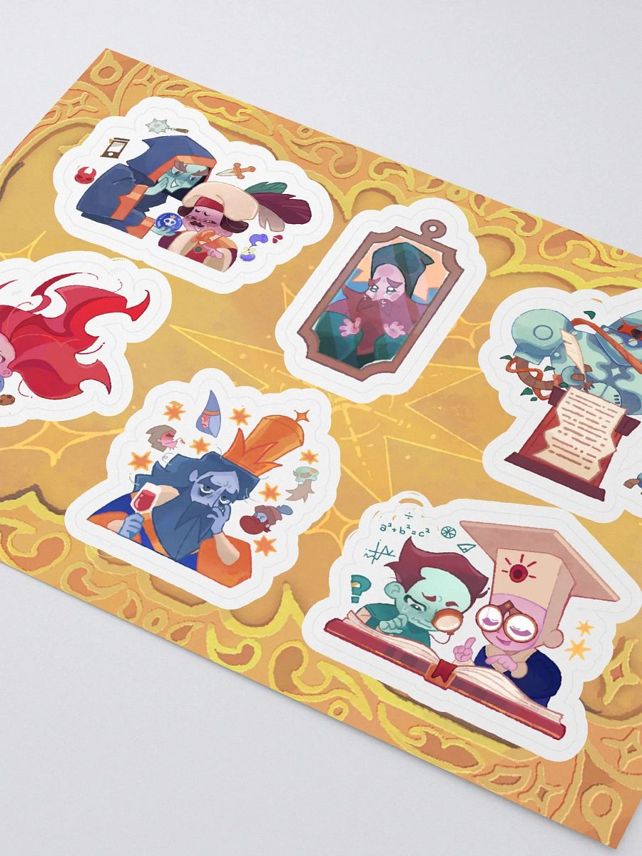 The King and the Golem - Sticker Sheet product image (3)