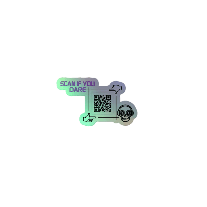 “Scan If You Dare” QR Code Sticker product image (1)