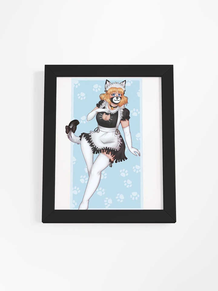 Cat Maid Framed Print product image (6)