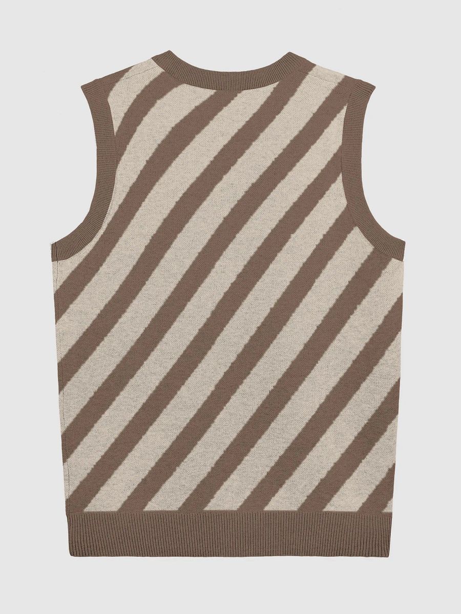 TeddyChan Stripe Vest - Brown product image (7)