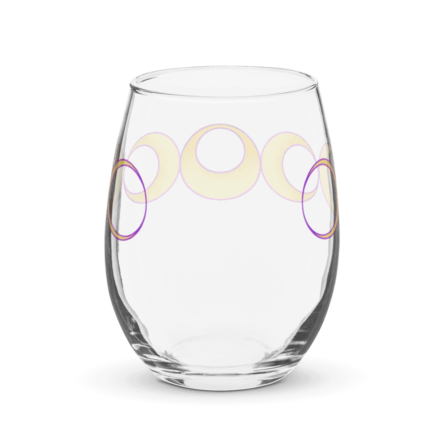 Moonie Phases Stemless Wine Glass product image (2)