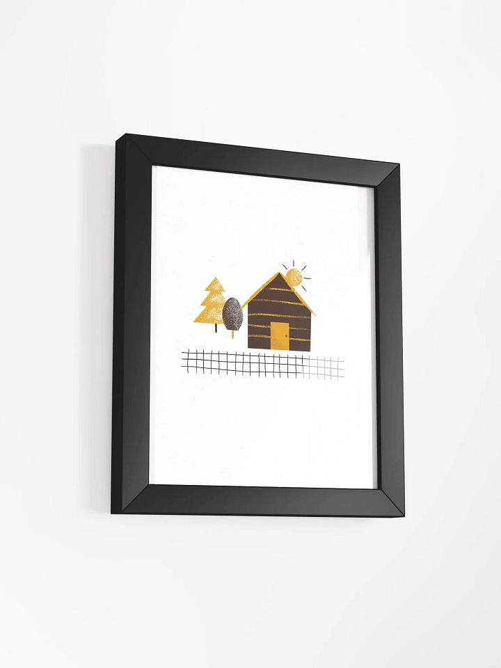 Cabin in the woods Framed Poster product image (30)