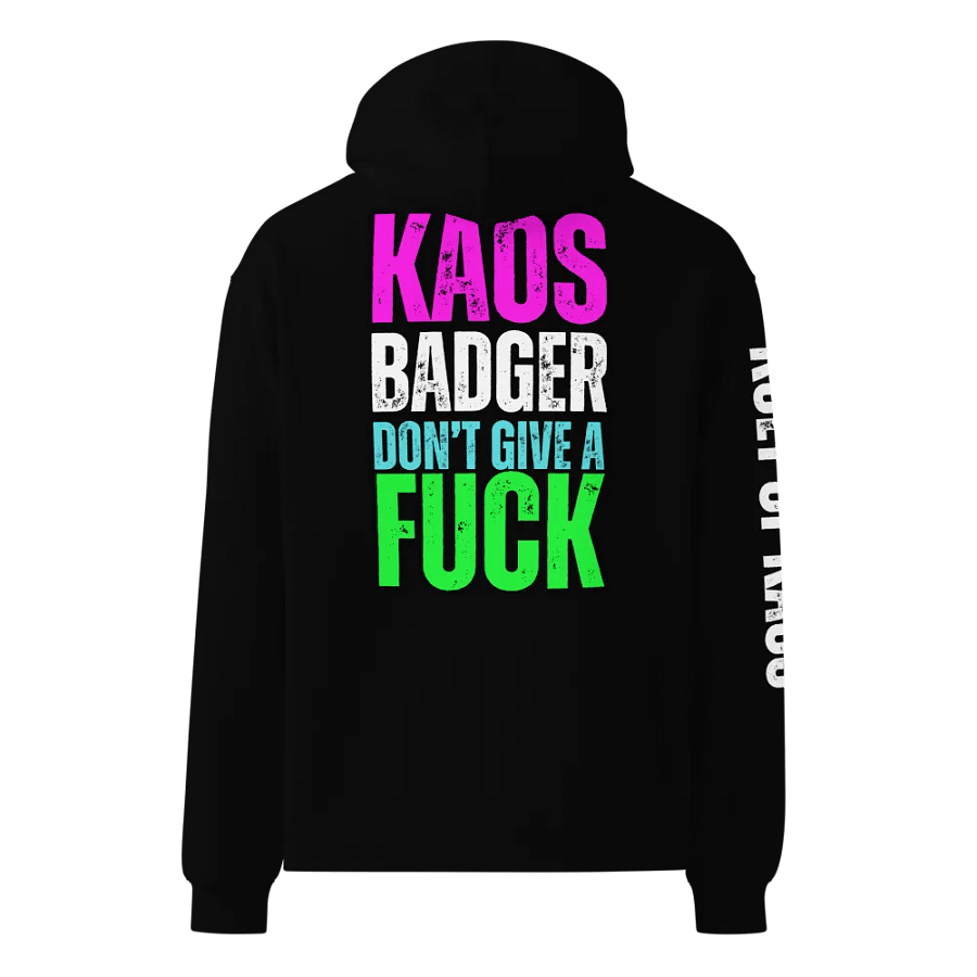 Kaos Badger Don't Give A F*ck Hoodie product image (10)