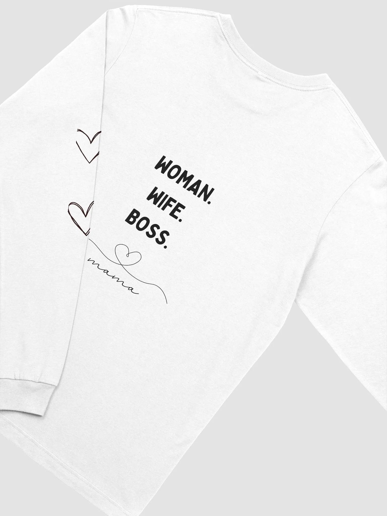 Floral Harmony Long Sleeve Tee (Mama) product image (4)