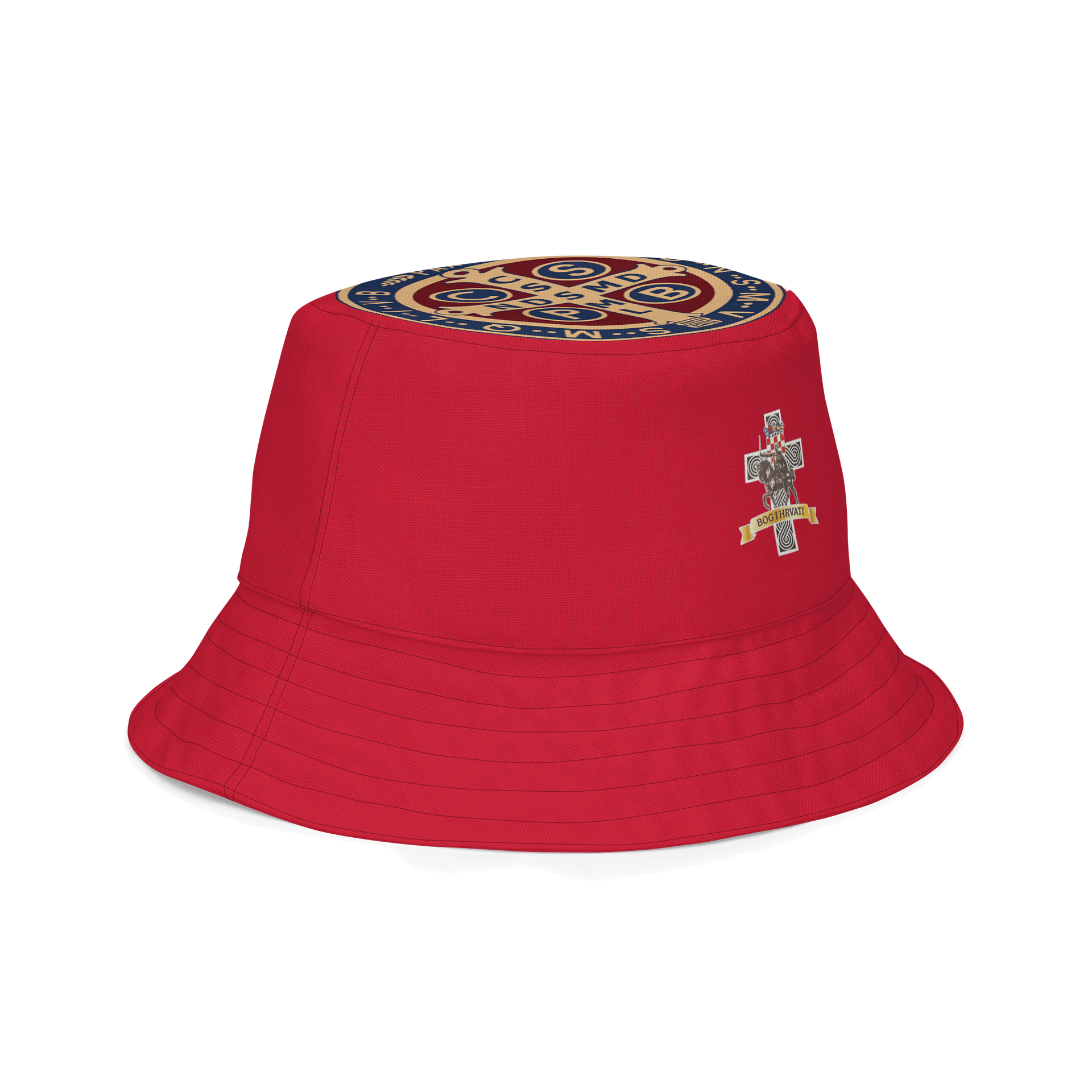 God and Croats Reversible Bucket Hat product image (3)