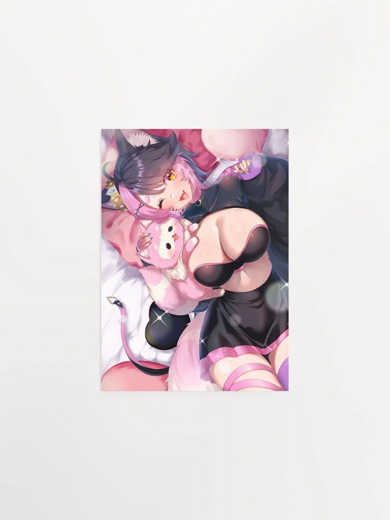 5 x 7 Katt and Floofer Poster