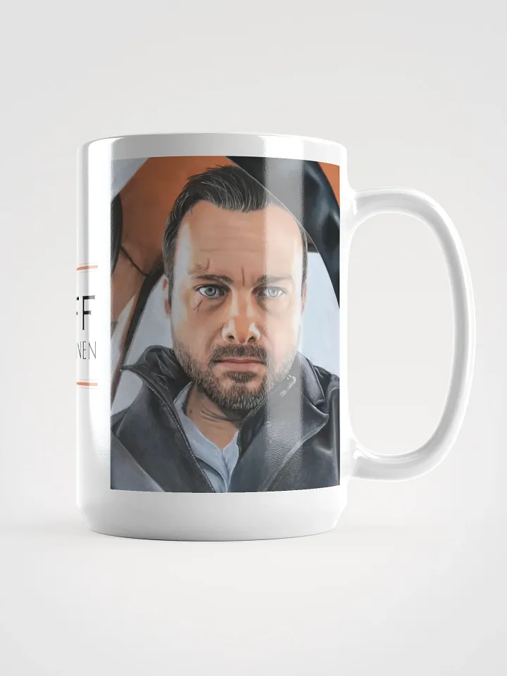Through the Lens – Jeff Teravainen Pastel Portrait Mug (15 oz) product image (1)