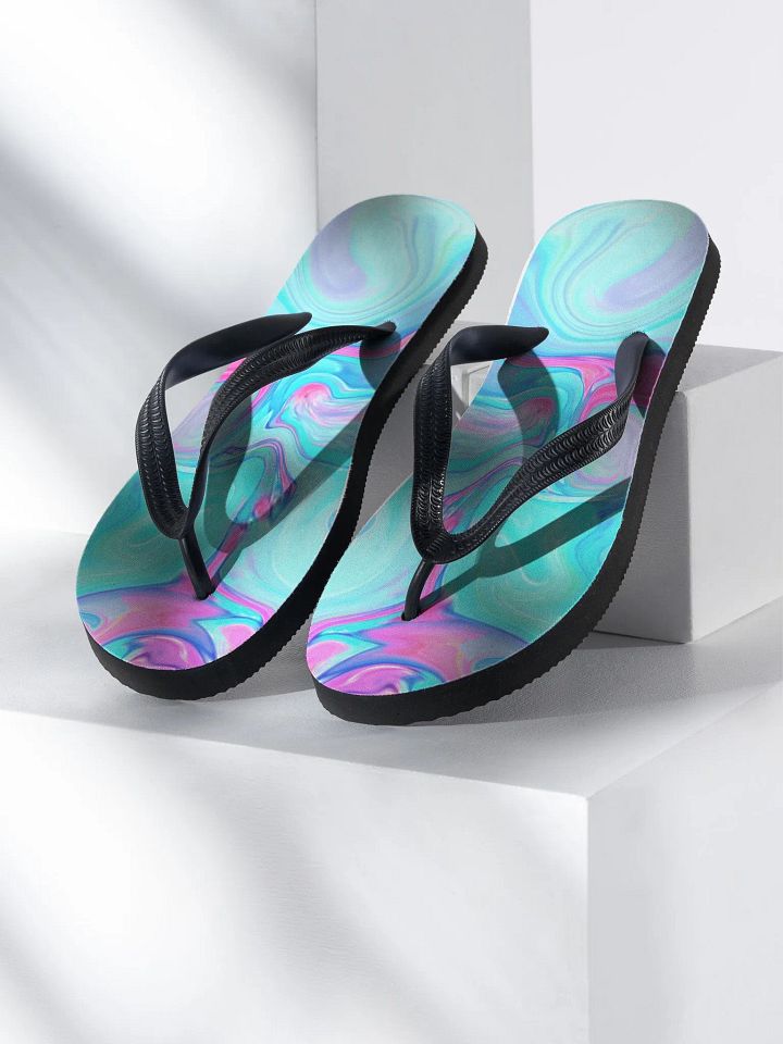 Marble Dreams Flip Flops product image (2)