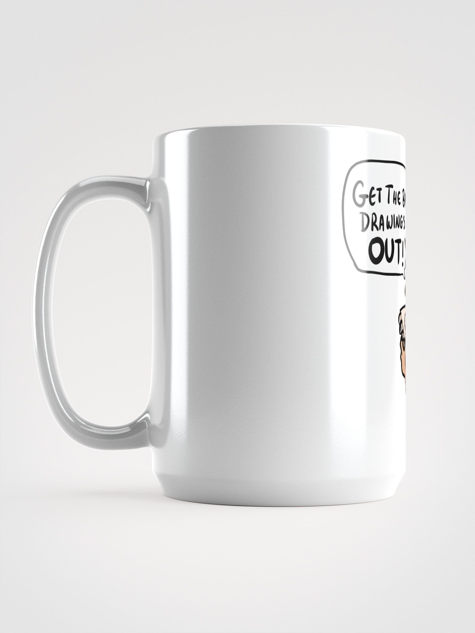 Art Gym Mug "Get the Bad Drawings Out" product image (1)
