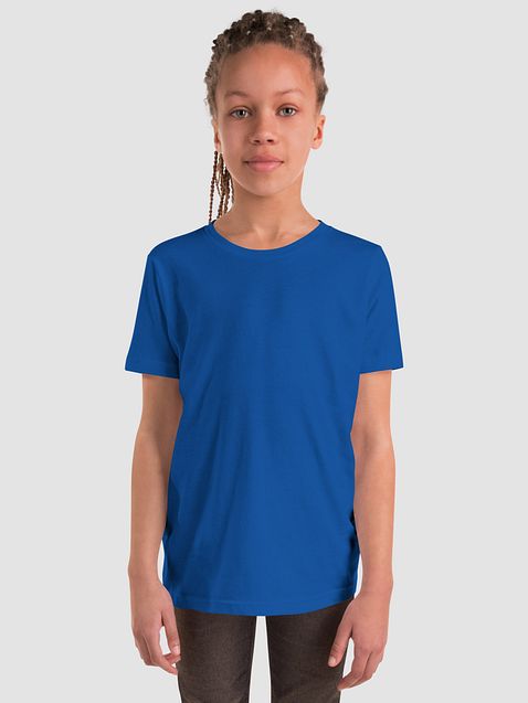 Photo showing Bella+Canvas Youth Short Sleeve T-Shirt