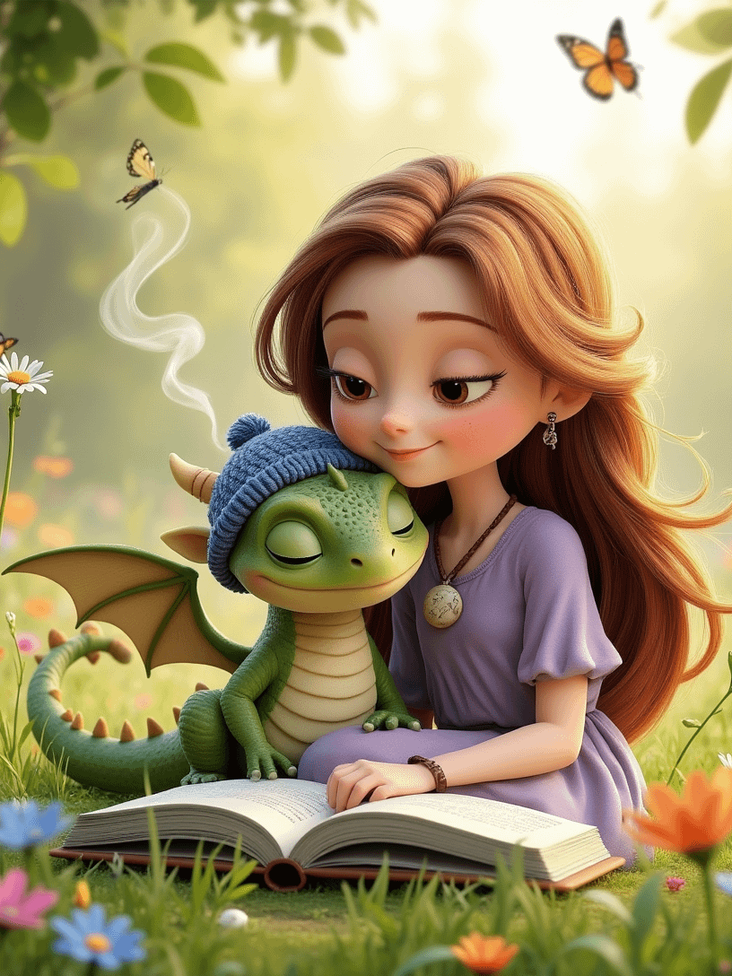 Bedtime Story for Kids | Zoya & a Baby Dragon | Lullaby Tale for Ages 3-8 | Digital Download product image (4)