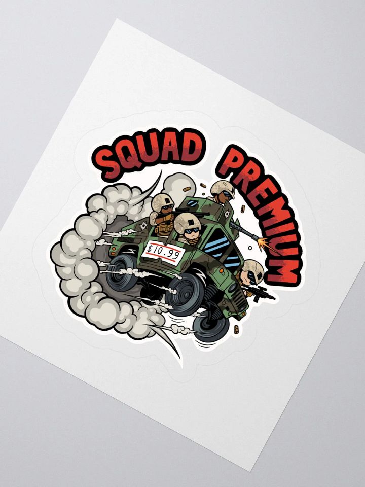 Squad Premium Sticker product image (4)