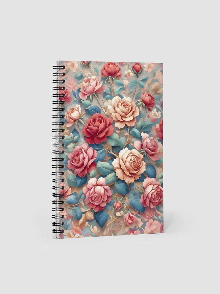 Royal Floral Spiral Notebook product image (1)