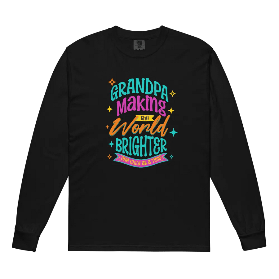 Grandpa's World Brightener Long Sleeve Shirt product image (2)