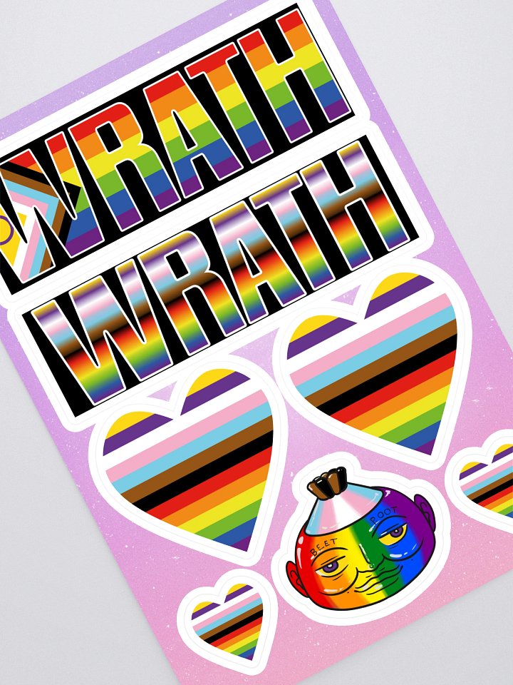 WRATH 2023 sticker sheet product image (1)