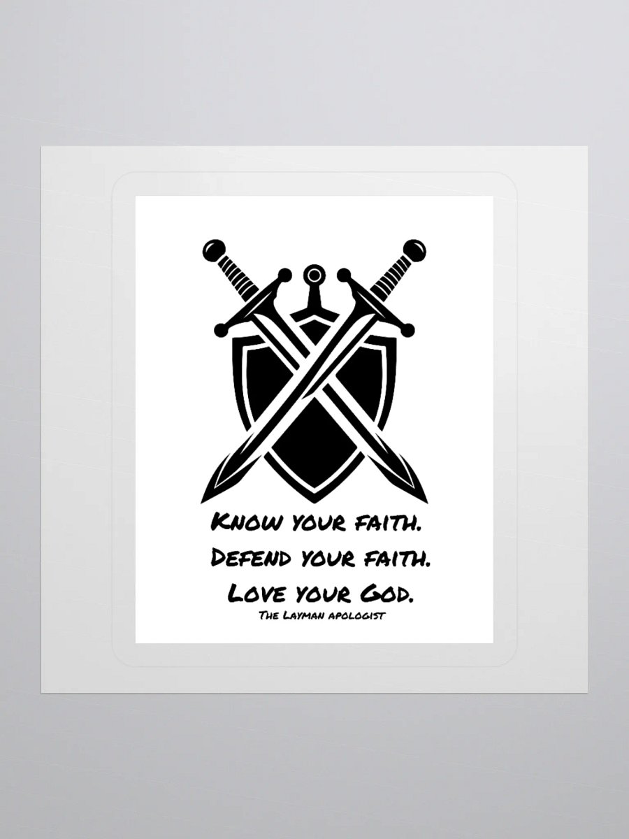 KYF sticker Black product image (1)