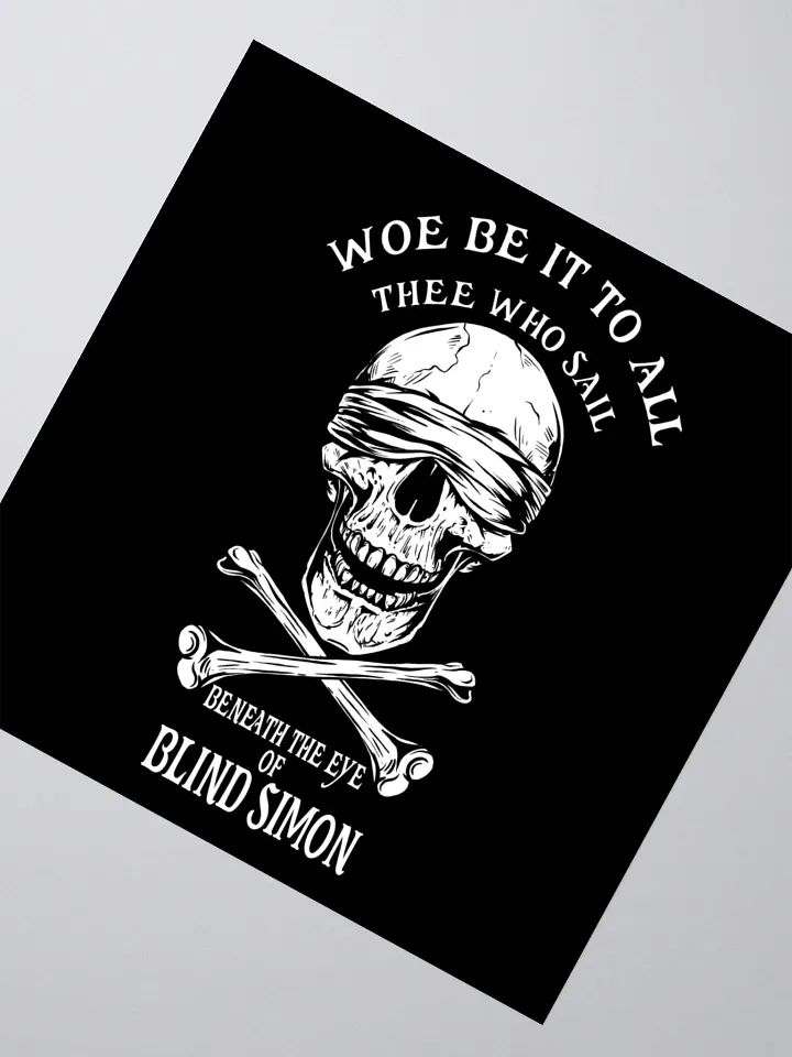 Blue Infinity - Blind Simon Sticker product image (3)