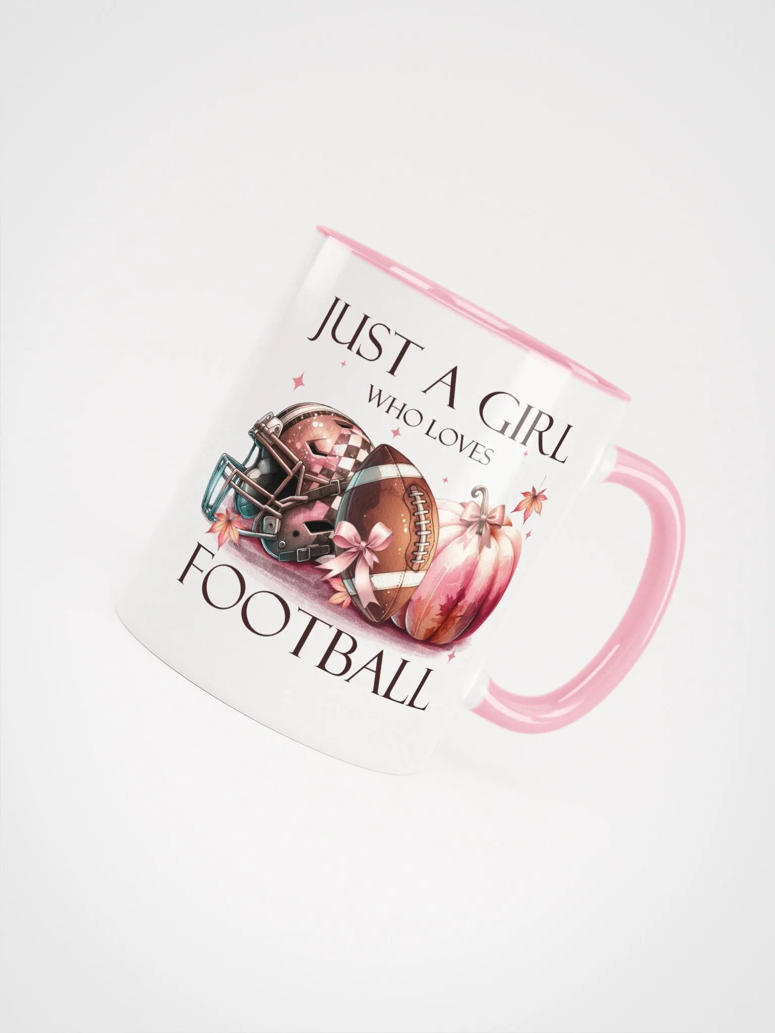Just A Girl Who Loves Football Colored Mug product image (49)