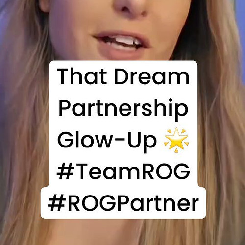 That Dream Partnership Glow-Up 🌟 #TeamROG #ROGPartner