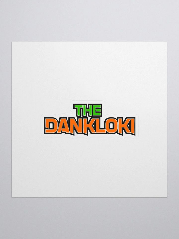 TheDankLoki Logo Sticker product image (1)