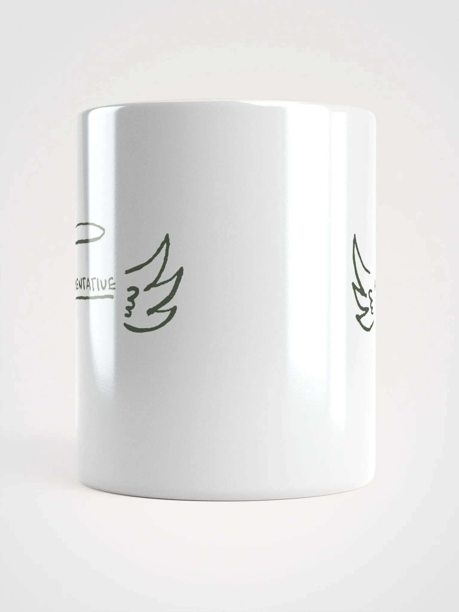 ANGELIC (olive design) mug product image (10)