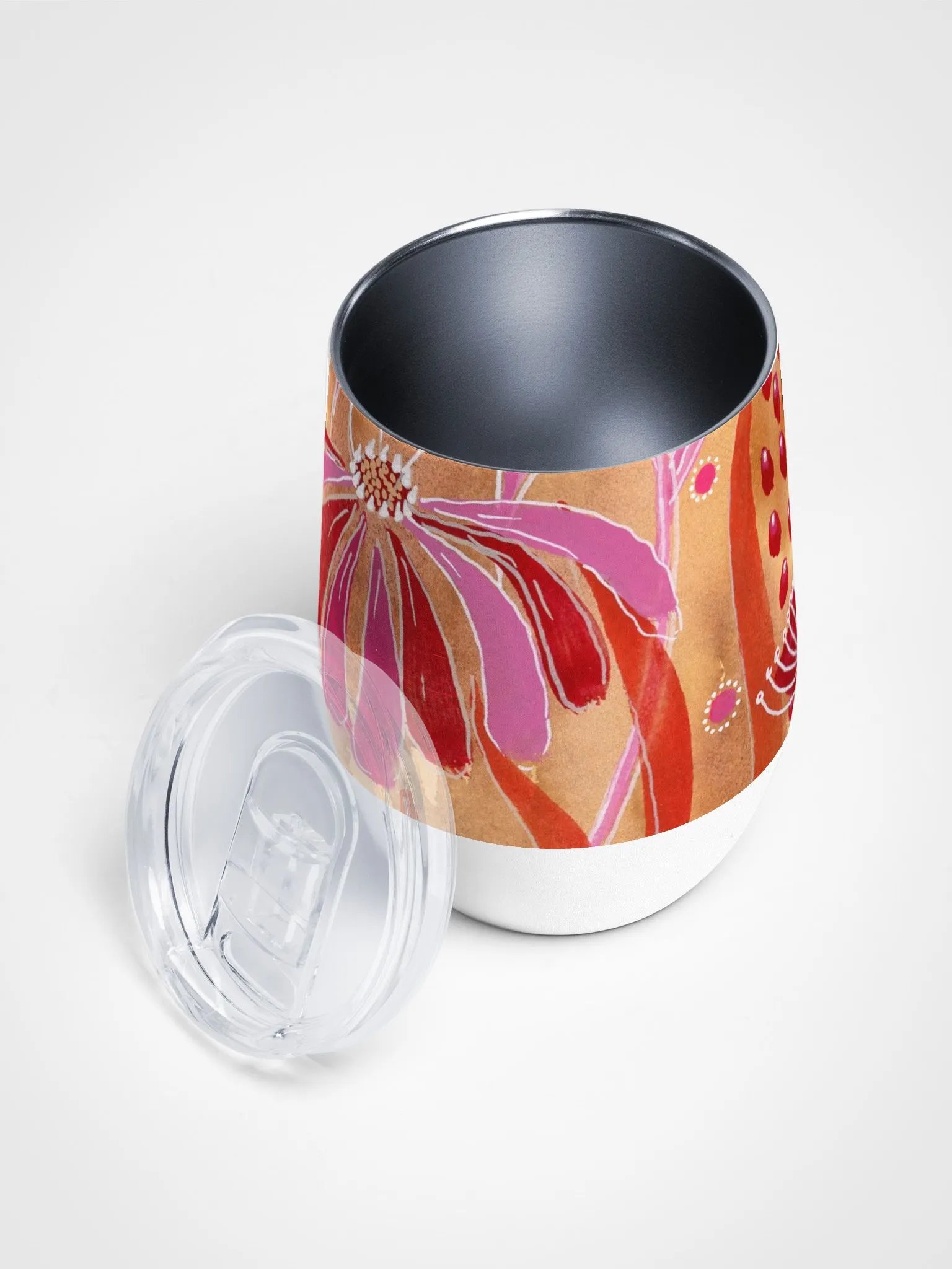 Floral Fantasy Wine Tumbler product image (1)