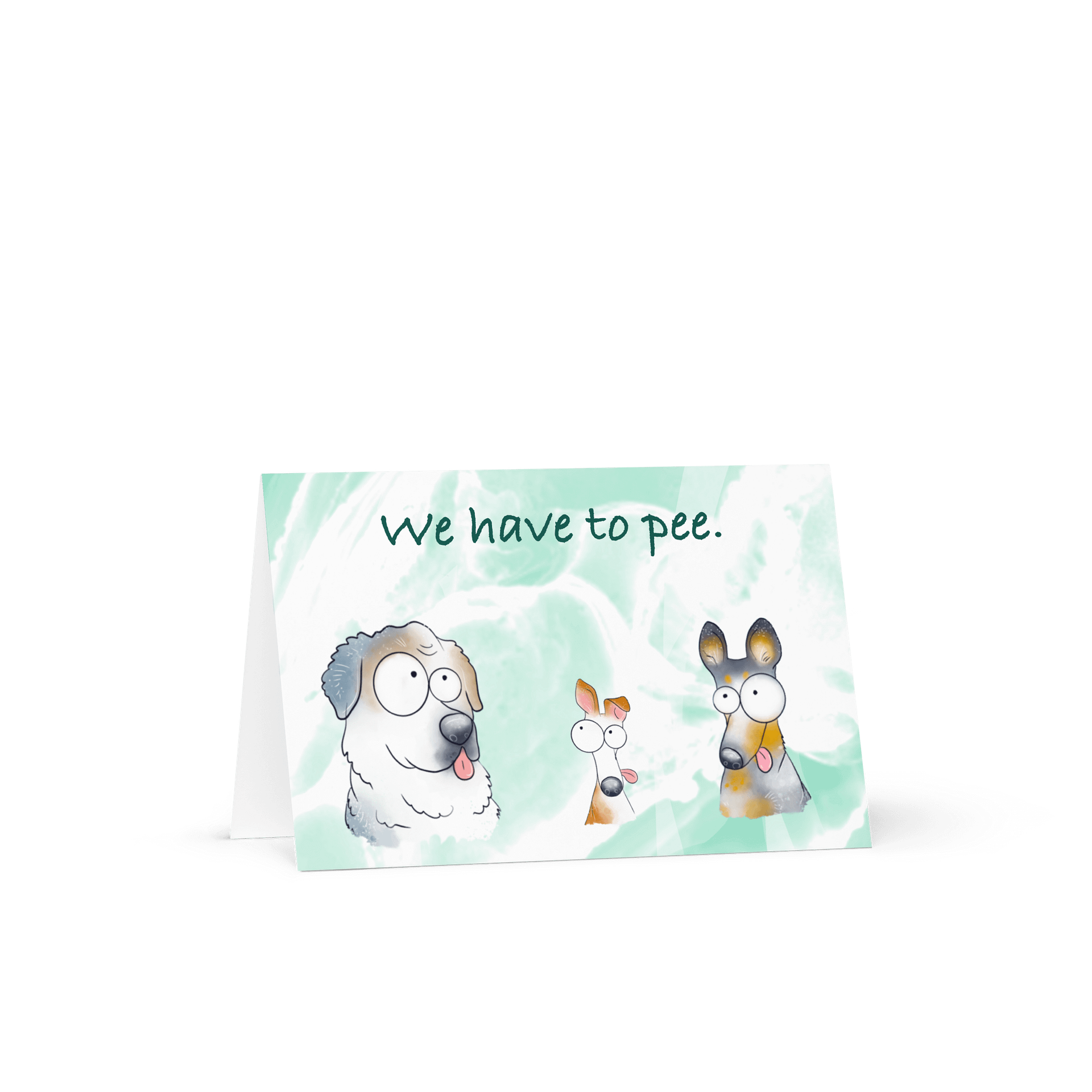 Pawsitively Hilarious Greeting Card product image (1)