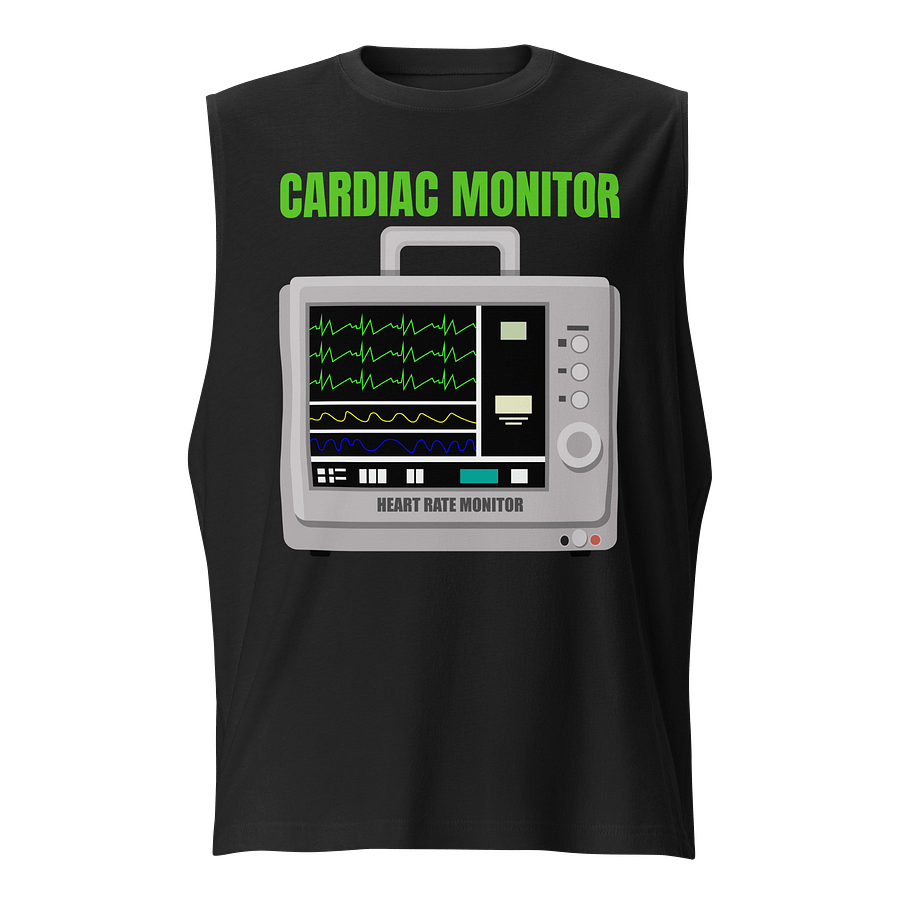 Heartbeat Rhythm Muscle Tank product image (1)