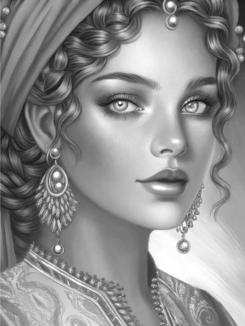 Grace and Strength The Beauty of African Women in Art - Algerian Goddess product image (6)