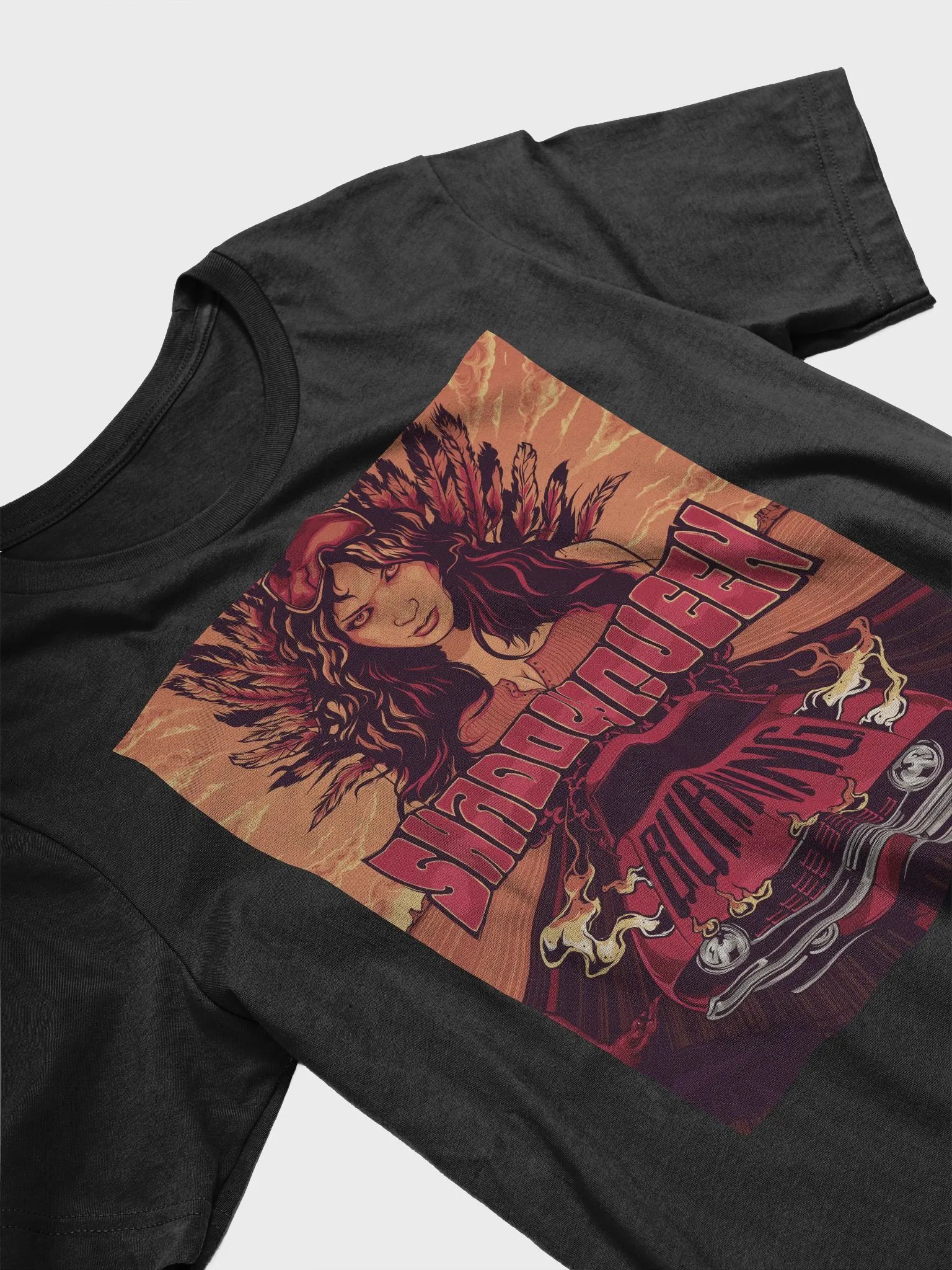Shadowqueen - Burning - Supersoft Tee product image (3)