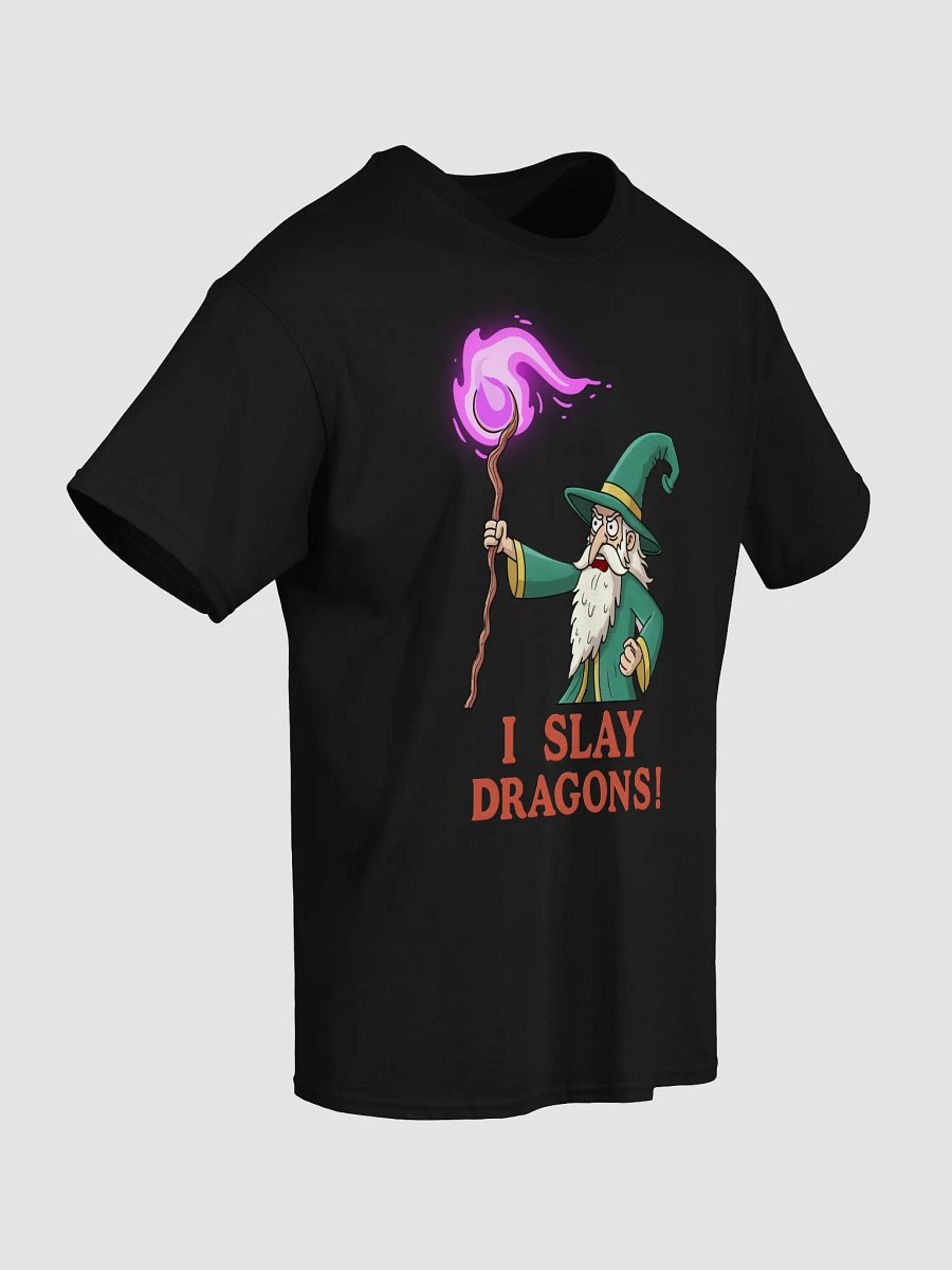 “I Slay Dragons” – Jon Arthon Wizard Tee product image (34)