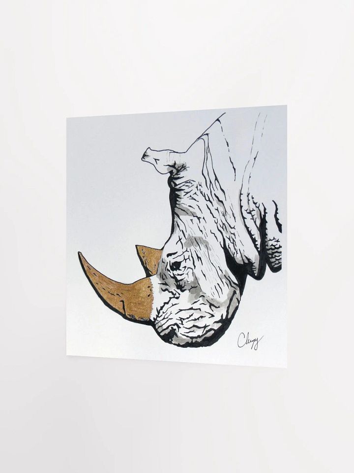 Rhinoceros Print product image (2)