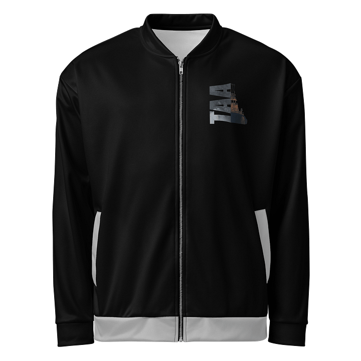 X Ancher Chain PNW Black Bomber Jacket product image (1)